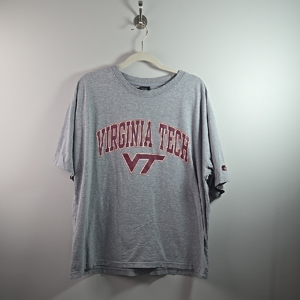 Champion Gray Virginia Tech Men's T-Shirt